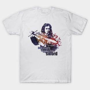 Newton's flaming laser sword T-Shirt